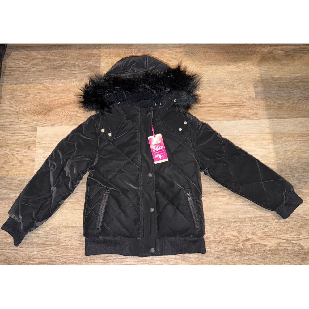 Girl velvet puffer bomber medium 10